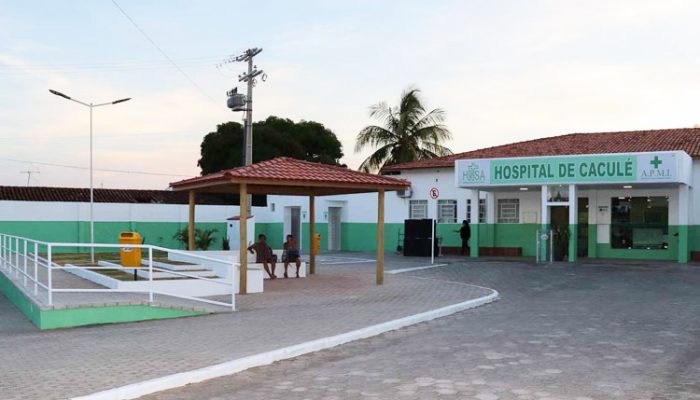 Hospital Nossa Senhora Aparecida em Caculé (Foto: Lay Amorin/Achei Sudoeste)