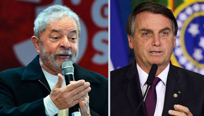 Lula x Bolsonaro (Foto: Reprodução)