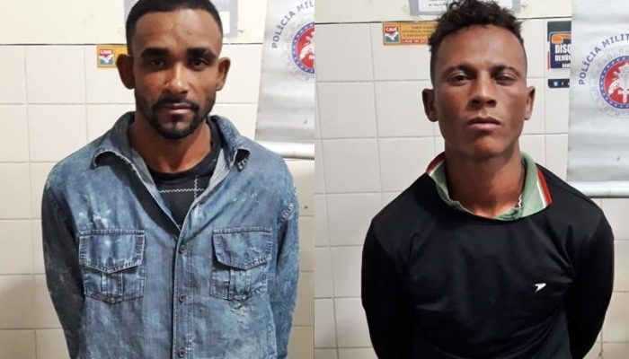 Ednaldo Silva dos Santos, 30 anos e Tiago dos Santos Medeiros, 25 anos, (Foto: Divulgação)