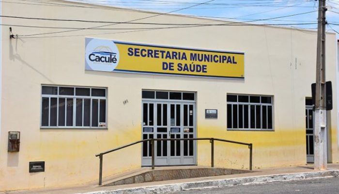 Secretaria Municipal de Saúde de Caetité (Foto: Aloisio Costa/Informe Cidade)