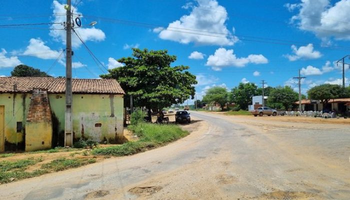 BA-161 em Serra do Ramalho (Foto: Reprodução)