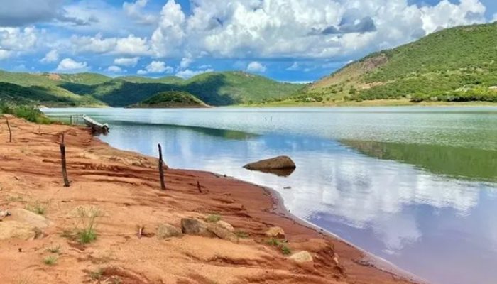Barragem de Ceraíma (Foto: Léo Dias)