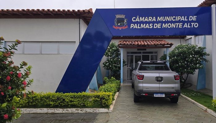 Câmara Municipal de Palmas de Monte Alto (Foto: Portal Vilson Nunes)