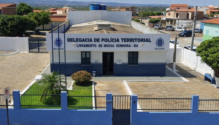 Delegacia de Livramento (Foto: Alan Rich | Livramento Hoje)