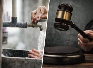 Decisão judicial sobre fornecimento de água (Meramente ilustrativa)