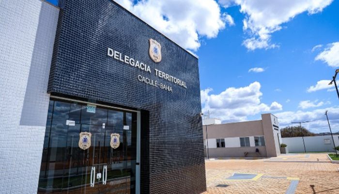 Delegacia de Caculé (Foto: Reprodução