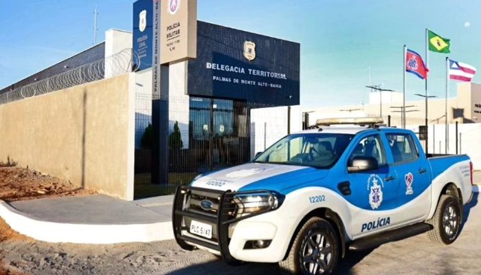 Delegacia de Palmas de Monte Alto (Foto: Reprodução)