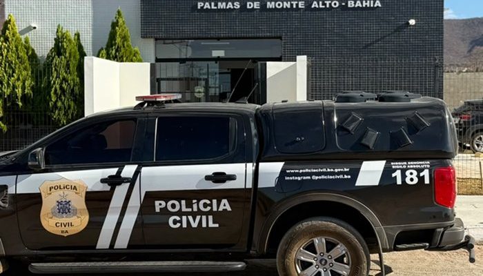 Delegacia de Palmas de Monte Alto (Foto: Reprodução)