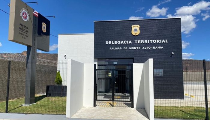 Delegacia de Polícia de Palmas de Monte Alto (Foto: Portal Vilson Nunes)