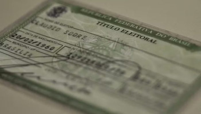 Título eleitoral (Foto: Reprodução)