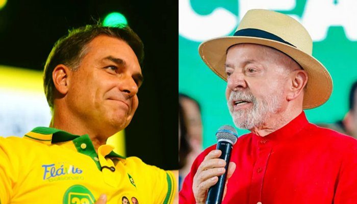 Flávio e Lula (Foto: Reprodução)