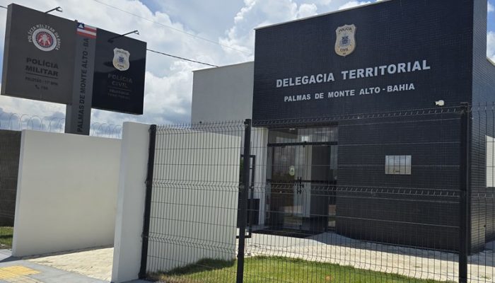 Delegacia Territorial de Palmas de Monte Alto (Foto: Portal Vilson Nunes)