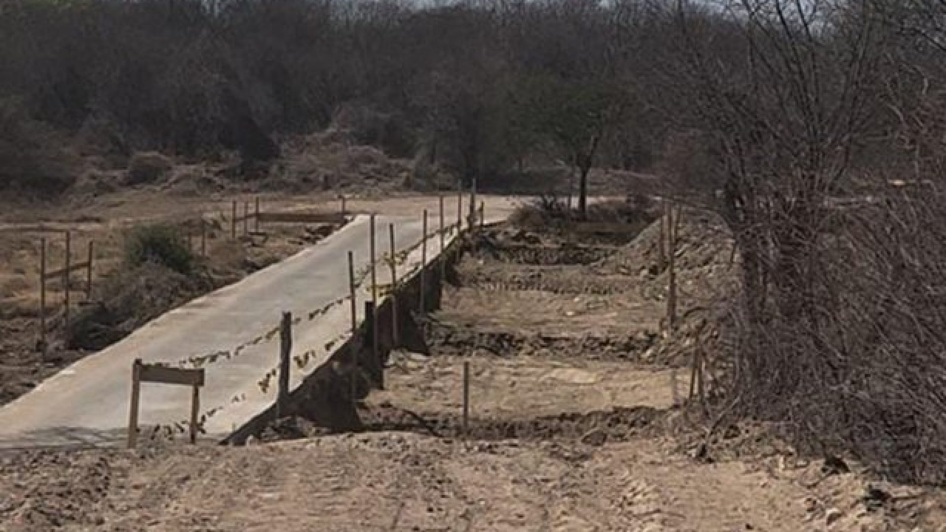 Ponte do Rio das Rãs, entre Palmas de Monte Alto e Riacho de Santana (Foto: Portal Vilson Nunes)