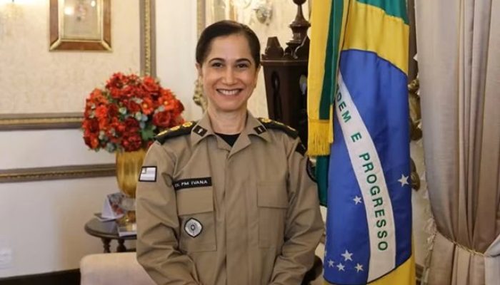 Coronel da PM-BA, Ivana (Foto: Divulgação)