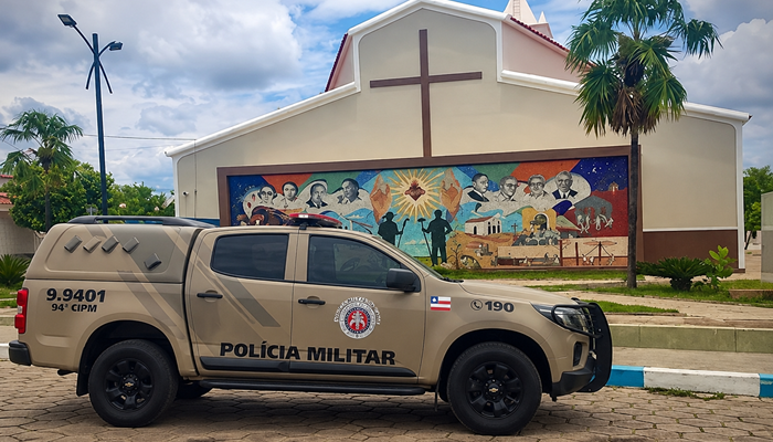 PM Tanque Novo (Foto: Reprodução)