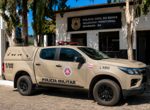 PM em Brumado (Foto: Reprodução)