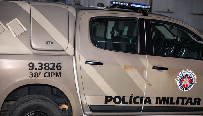 PM em Carinhanha (Foto: Reprodução)