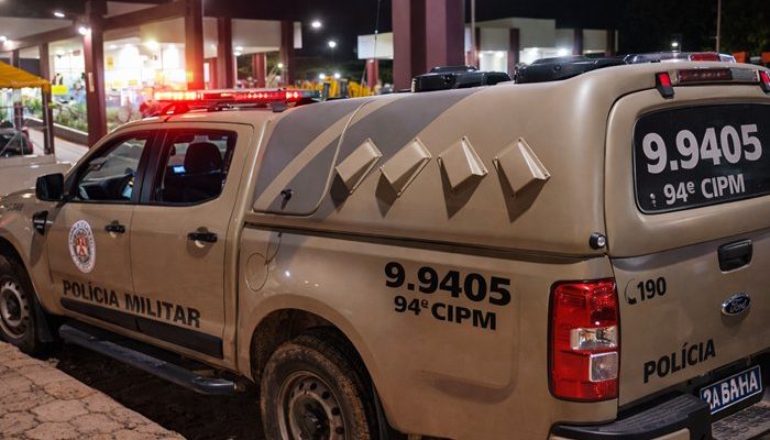 PM em Igaporã (Foto: Reprodução)