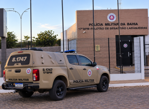 PM em Sebastião Laranjeiras (Foto: Portal Vilson Nunes)