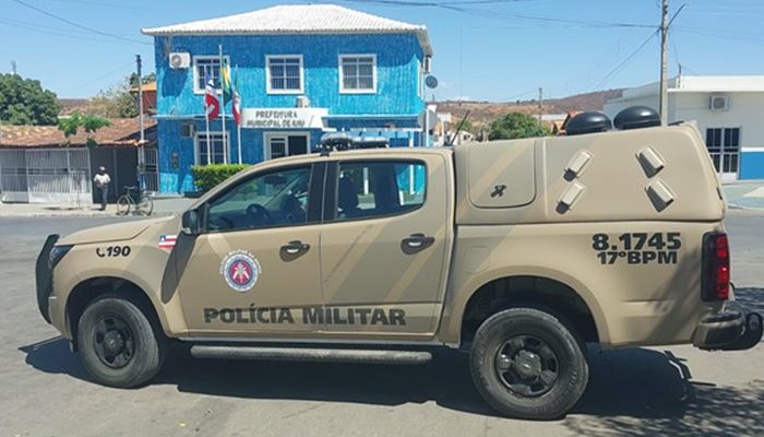 Pm em Iuiu PM em Iuiu (Foto: Portal Vilson Nunes)