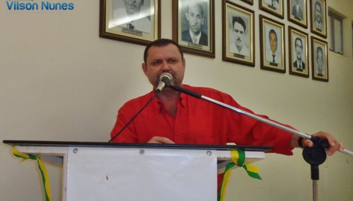 Vereador Carlos Alberto Nogueira (Fonte: Portal Vilson Nunes)