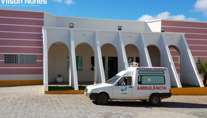 Hospital Municipal de Candiba (Foto: Portal Vilson Nunes)