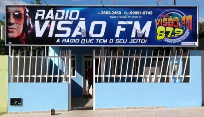 Rádio Visão FM (Foto: Vivian Nunes/Portal Vilson Nunes)