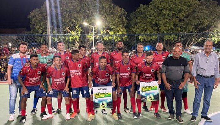 Seleção de Palmas de Monte Alto (Foto: Reprodução)