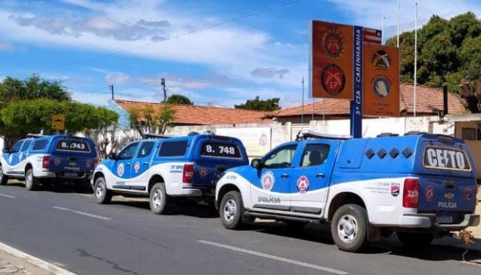 PM em Carinhanha (Foto: Reprodução)