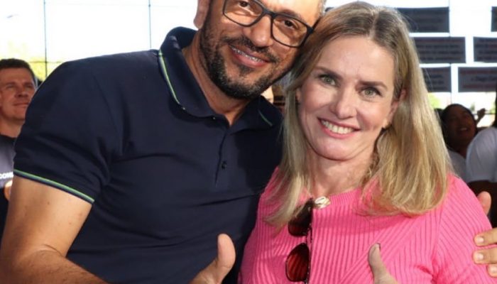 Reinalldo Góes e Ivana Bastos (Foto: Reprodução)