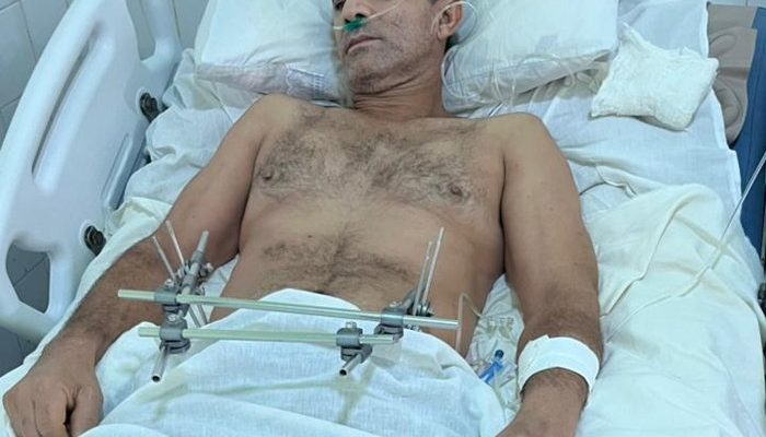 Jailton Fernandes Silva, de 52 anos, morador de Igaporã (BA) (Foto: Leitor do Portal Vilson Nunes)