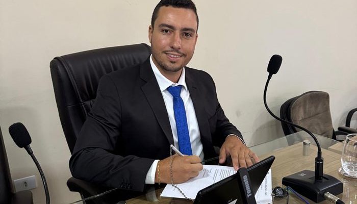vereador João Vitor Fernandes Pereira (Foto: Divulgação)