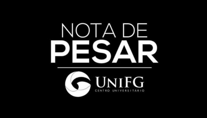 Nota de Pesar da UNIFG (Foto: Reprodução)