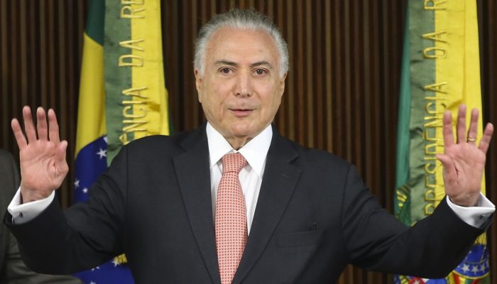 O presidente Michel Temer coordena a última reunião ministerial de seu governo, no Palácio do Planalto.