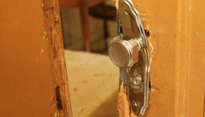 Arrombamento (Foto: Reprodução)