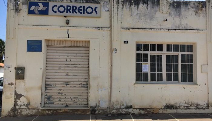 Agência dos Correios de Palmas de Monte Alto (Foto: Reprodução)