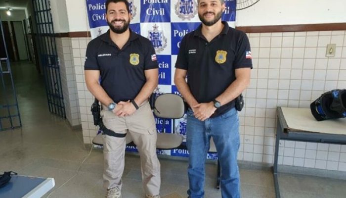 Delegados Zanderlan e Paulo Henrique de Oliveira. (Foto: Reprodução PC)