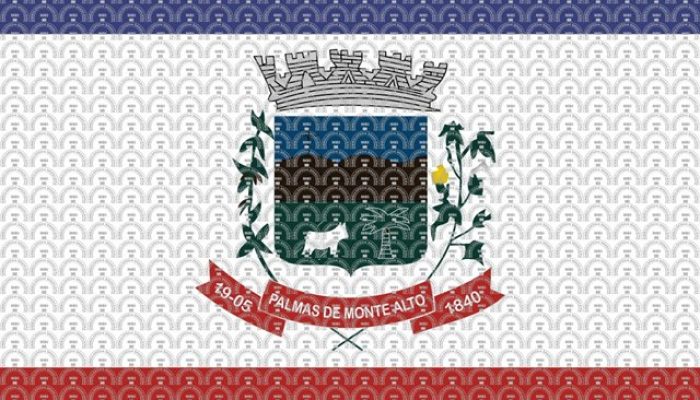 Bandeira de Palmas de Monte Alto (Foto: Divulgação)