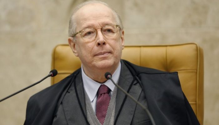 O ministro Celso de Mello durante sessão do Supremo Tribunal Federal (STF) — Foto: Rosinei Coutinho/SCO/STF