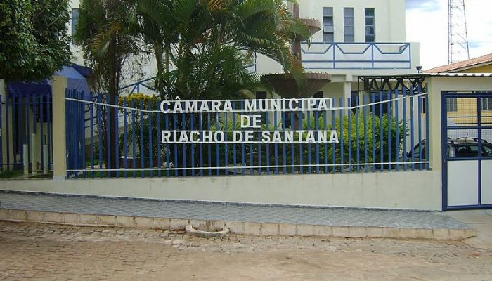 Câmara Municipal de Riacho de Santana (Foto: Reprodução)