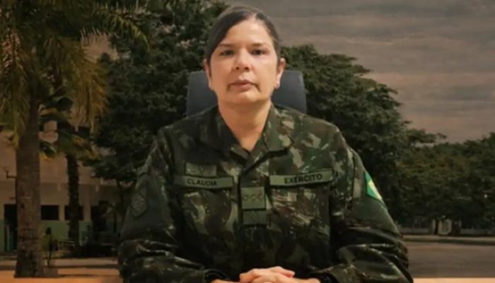 coronel-médica pernambucana Claudia Lima Gusmão Cacho (Foto: Reprodução)