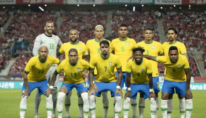 Seleção brasileira (Foto: Reprodução)