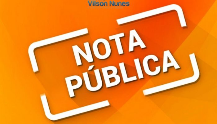 Nota Pública (Foto: Reprodução)