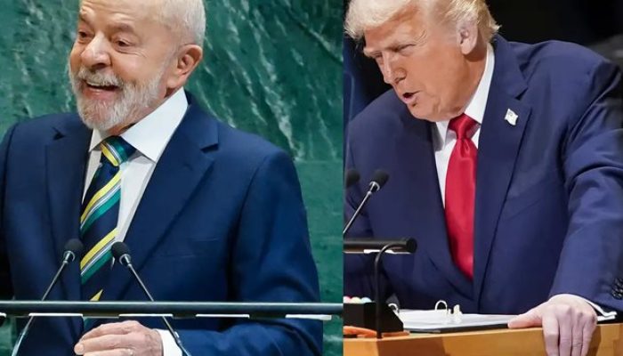 Lula e Trump (Foto: Reprodução)