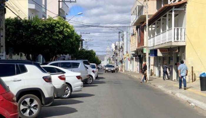 Centro de Caetité (Foto: Marcos Oliveira/Sudoeste Bahia)