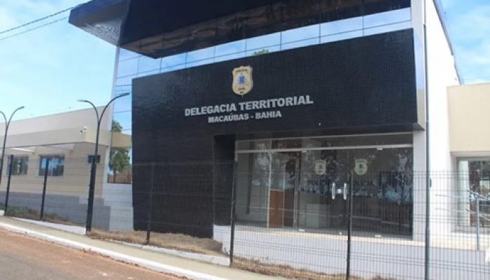 Delegacia de Macaúbas (Foto: Reprodução)