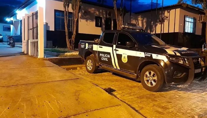 Polícia em Brumado (Foto: Achei Sudoeste)